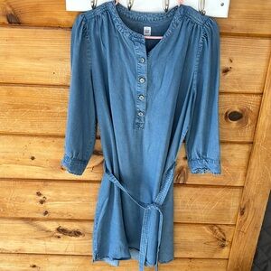 Gap Denim Shirt Dress